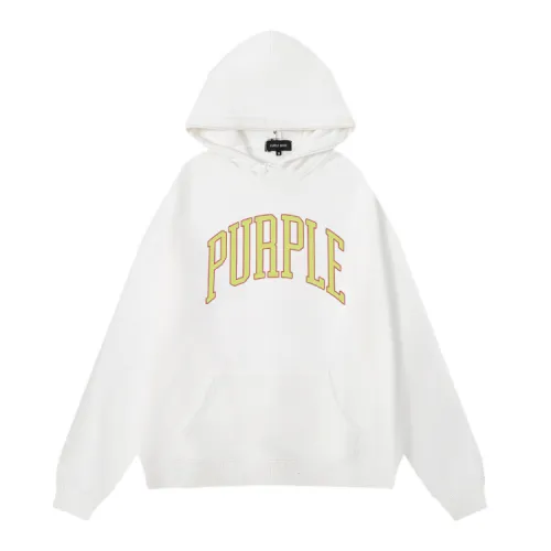 High Quality Purple Brand 360G Cotton Hoodie WTPP-015