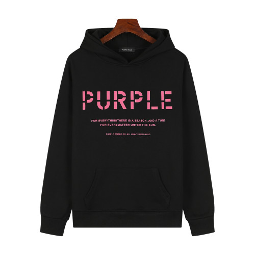 High Quality Purple Brand 360G Cotton Hoodie WTPP-011