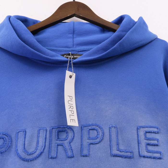 High Quality Purple Brand 360G Cotton Hoodie WTPP-020