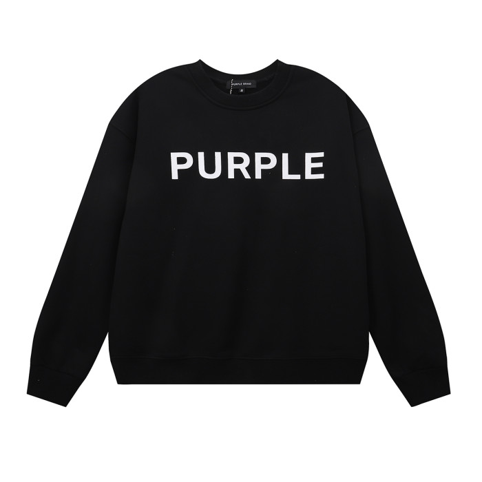 High Quality Purple Brand 360G Cotton Thin Hoodie Sweatshirt WTPP-026