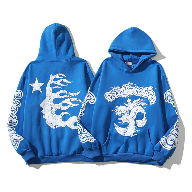 High Quality DENIM TEARS 400g Cotton Hoodie WTHS-126