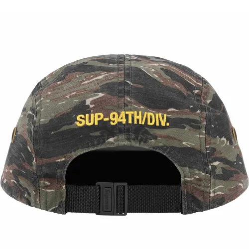 High Quality SUPREME SS24 MILITARY CAMP CAP WTSP-023