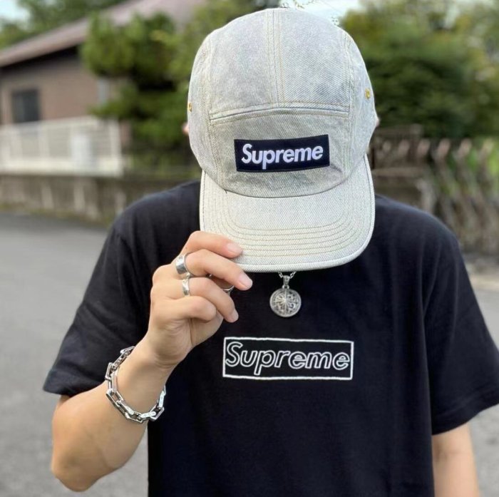 High Quality SUPREME DENIM CAMP CAP WTSP-053