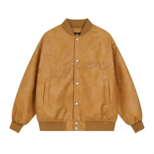 High Quality Louis Vuitton Lambskin Baseball Jacket WTLV-068