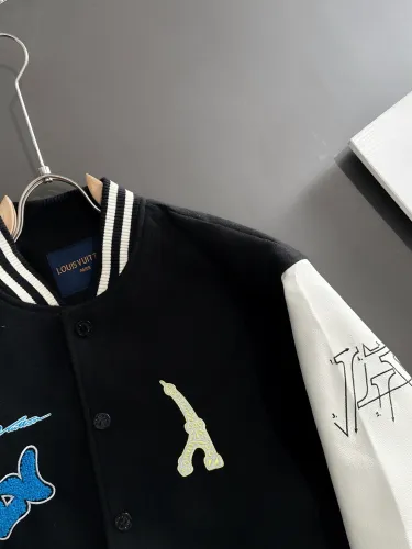High Quality Louis Vuitton PU Baseball Jacket WTLV-020