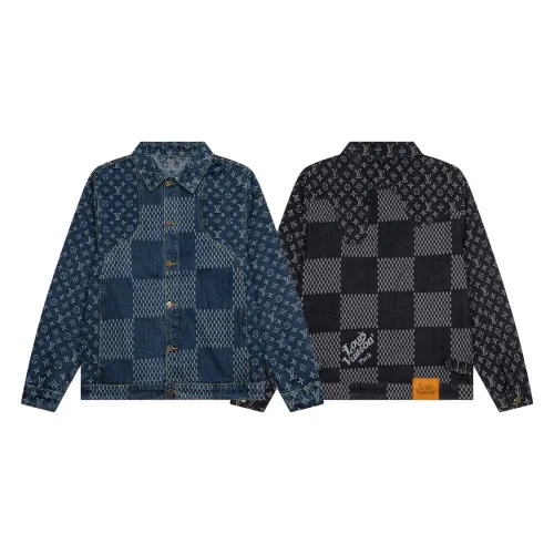 High Quality Louis Vuitton Denim Jacket Coat WTLV-093