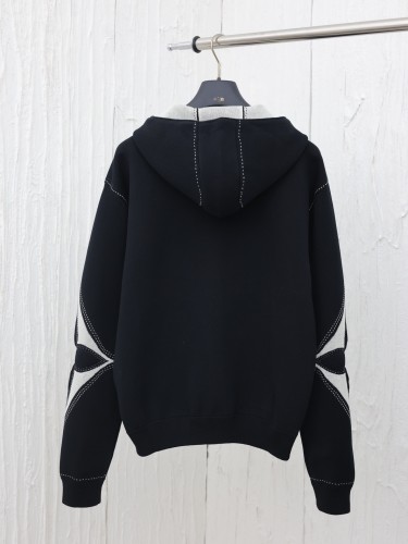 High Quality Louis Vuitton Cotton Zipper Hoodie Jacket WTLV-153
