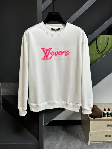 High Quality Louis Vuitton 400g Cotton Sweatshirt Thin Hoodie WTLV-128