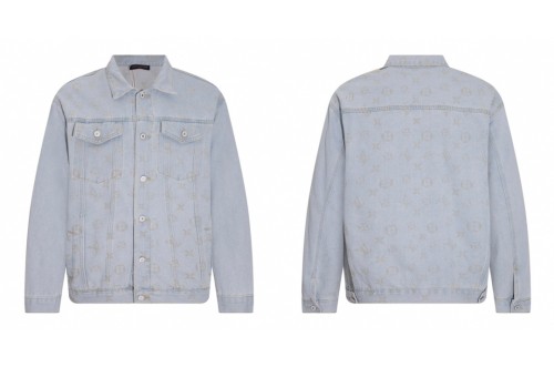 High Quality High-end Louis Vuitton Denim Jacket Coat WTLV-272