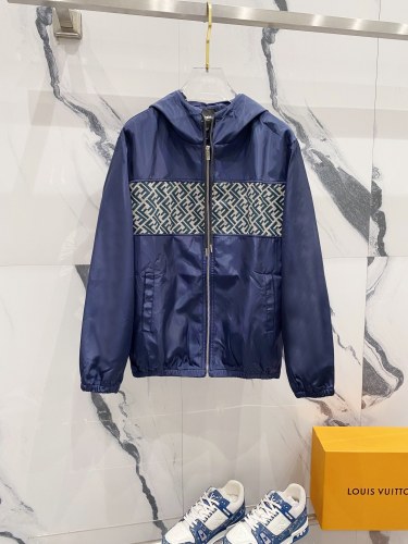 High Quality Fendi Double Layer Zipper Jacket WTFI-065