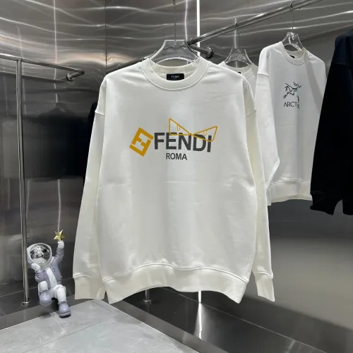 High Quality Fendi 400G Cotton Thin Hoodie Sweatshirt WTFI-076