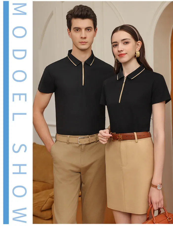 Customize LOGO Size Color 150G 70% Terylene USA/EU Size POLO shirt XBFS-007