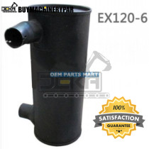For Hitachi Excavator EX120-6 Muffler Pipe Left