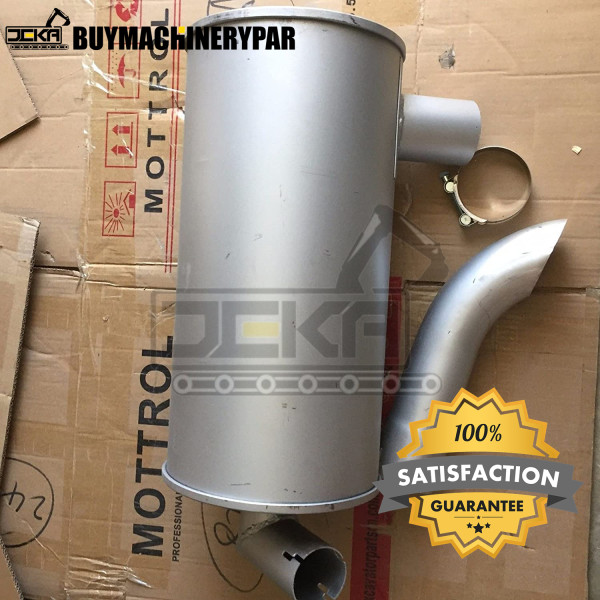 New Muffler for Hitachi EX120-2 excavator engine ISUZU 4BD1