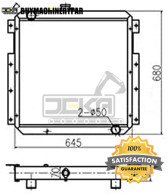 Water Tank Radiator Core Assy 0997153 for Caterpillar CAT E120B