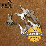 10 PCS Keys K250 2420WL2420 for Kobelco Kawasaki Case Excavator Wheel Loaders