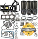 Overhaul Rebuild Kit for D1105 IDI 3 cylinder Kubota Engine