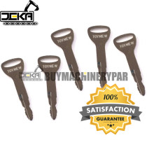 (5) Forklift Key 57591-23330-71 A62597 162597 for Toyota