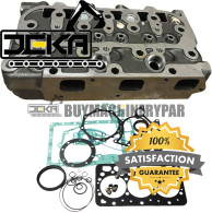 D1005 Complete Cylinder Head With Valves and Springs + Full Gasket for Kubota
