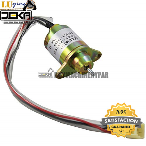 Yanmar Fuel Shut Off Solenoid SA-4652-T SA-4850 SA-4920 1503ES-12S5UC5S