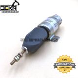 Cummins 3864274 24V Diesel shut off solenoid for Caterpillar S6K, E200B and other machinery