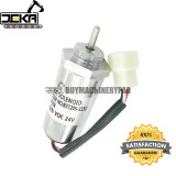 Stop Solenoid 897183-0140 MV2-40 24V for Isuzu 4LE2 Hitachi Excavator ZAXIS85USB-3