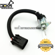 Engine Fuel Solenoid 6691498 for Bobcat S185 Skid Steer Kubota Engine 12Vdc