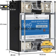 Solid State Relay SSR DC-AC 25A 3-32VDC/40-480VAC with Heatsink for Crydom D4825D
