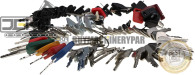 100 Key Set Compatible with Heavy Equipment Volvo John Deere Bobcat New Holland Komatsu and More