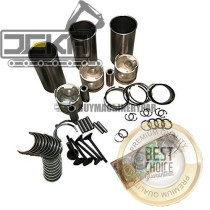 D662 Rebuild Kit Piston Ring Liner Kit Gasket Kit Bearing Set for Kubota Engine