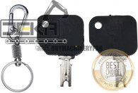 Forklift Keys #166 186304 with Key Chain Compatible with Hyster S30XL and More Forklift