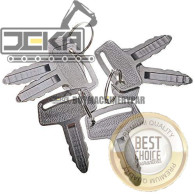 RC101-53630 Ignition Keys 6 pcs for Kubota K008 K008-3 KX91-2 KX101 KX161-2 R310B R400B R420 R520 KH101 KH151 KH170