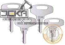 4x Ignition Keys 66711-55140 for Kubota B20 B5100 B6100 B7100 B7200 B8200 B9200