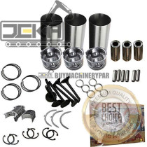 Rebuild Kit D662 Piston Ring Liner Kit+Gasket Kit+ Bearing Set for Kubota Engine