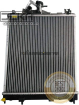 Water Tank Radiator Assembly 20T-03-81110 20T-03-81111 Compatible with Komatsu Excavator PC30R-8 S/N 10001-UP PC35R-8 S/N 35001-UP PC40R-8 S/N 30001-UP PC45R-8 S/N 5001-UP
