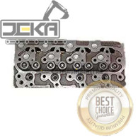 V1702 Cylinder Head With Valves For Kubota Engine KH90 Excavator L355DTSS L2850DT Tractor