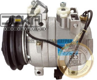 A/C Compressor 11N6-90040 for Hyundai HL730-7 HL740-7 HL757-7 HL760-7 R110-7 R140LC-7 R160LC-7 R170W-7 R180LC-7 R200W-7 R210LC-7 R250LC-7 R290LC-7 R320LC-7 R360LC-7 R450LC-7 R500LC-7