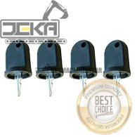 4pcs 612956 Ignition Switch Keys for EZGO RXV Golf Cart 2008-Up