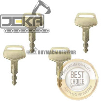 (4) Keys 150979A1 KHR3079 S450 Fit for Various Case-IH JCB Linkbelt Sumitomo Excavator Models