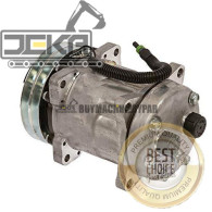 Air Conditioning Compressor 85817170 for New Holland Backhoe Loader B110 B115 B95 B100B B110B B115B B90B B95B LB75 LB110.B LB75.B LB90.B