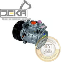 Compatible with New AC Compressor 447100-2381 for John Deere Tractor Denso 10PA17C