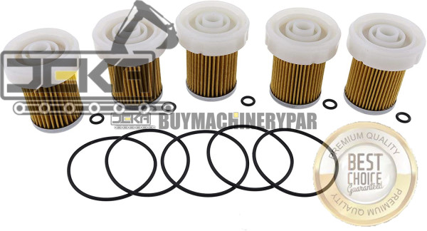 Fuel Filter 6A320-59930 PF9911 31A62-00317 with O Rings 6A320-59950 6A320-59940 Fit for Kubota B Series, M Series, RTV Series, M Series Models