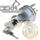 Ignition Keys AUC12681 compatible with John Deere Gator Zero Turn Mower Quik-Trak Mowers (6)