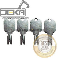 4PCS Forklift Ignition Key For Clark Crown Gradall Gehl Hyster Komatsu Yale #166