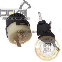 Ignition Switch With 2 Keys 701-80184 for JCB Backhoe Loader