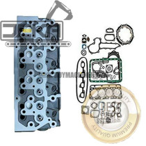 Compatible with S4L S4L2 Cylinder Head&Gasket Kit for Mitsubishi Engine MM35T MM40CR Excavator