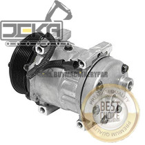 Air Conditioning Compressor 8500795 for Case Wheel Loader 821E 821F 821G 921F 921G