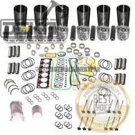 Rebuild Kit With Cylinder Gasket Kit Fit For Deutz F6L914 914 (6 Cylinder)