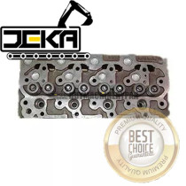 New Cylinder Head With Valves For Kubota L355 L355 Bobcat 1600 743 733 Mustang