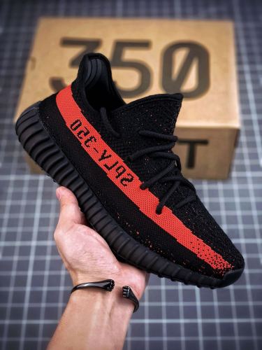 adidas Yeezy Boost 350 V2 Core Black Red